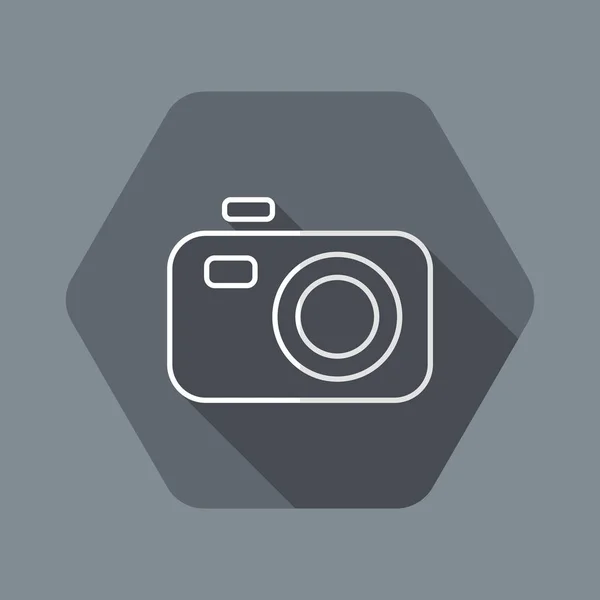 Camera icon - Thin series — Stock Vector