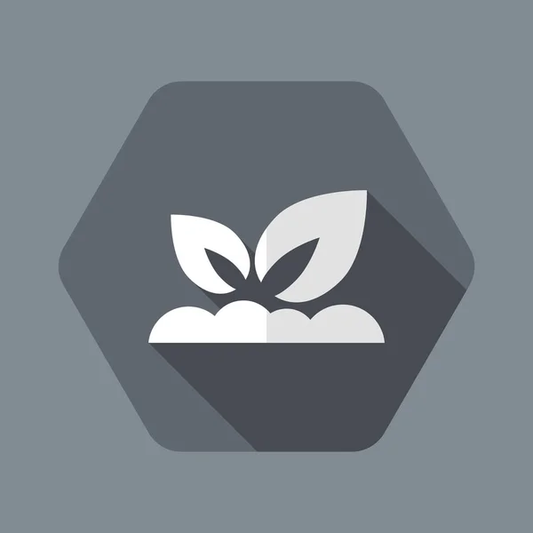 Icono de naturaleza — Vector de stock