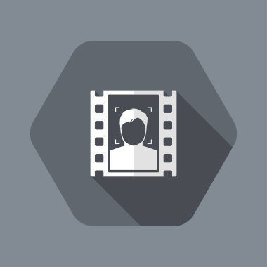 Portre film çerçevesi