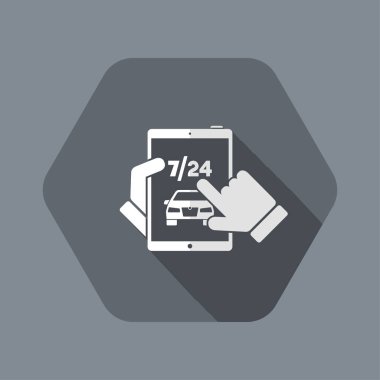 7/24 araç yardımı için uygulama