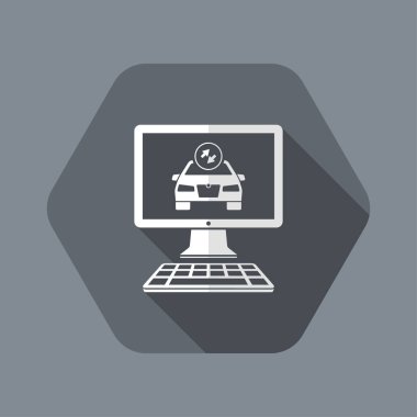 Araba paylaşım simgesi