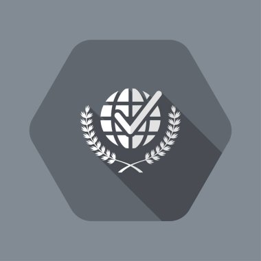 Dünya çapında prim Hizmetleri sembolü