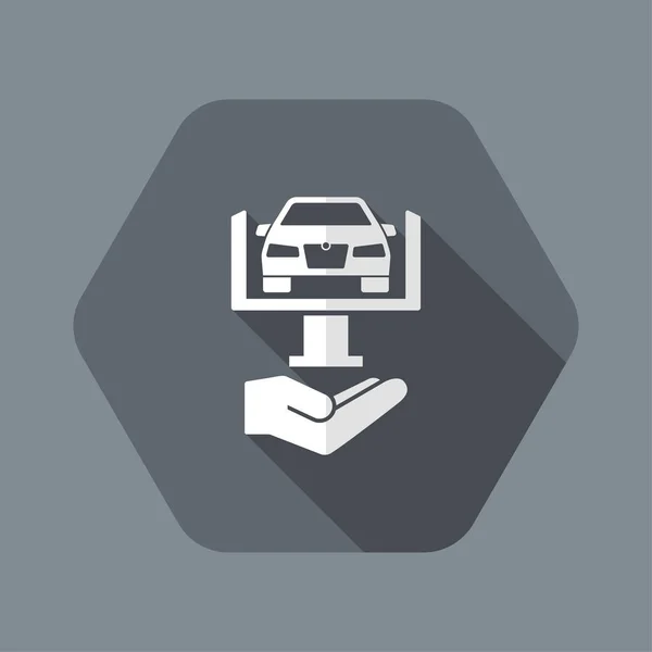 Icono de servicio de asistencia de coche — Archivo Imágenes Vectoriales