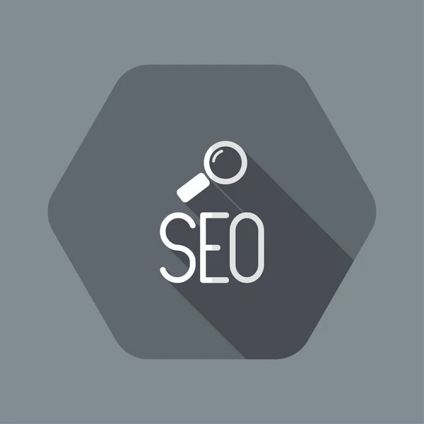 Seo search optimization icon — Stock Vector