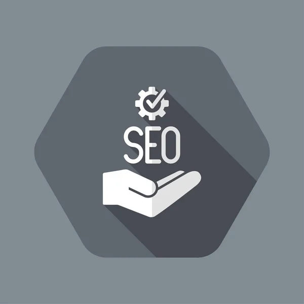 Serviços de configurações de opções Seo — Vetor de Stock