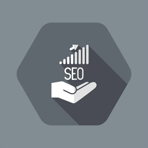 Servicios para aumentar los resultados SEO — Vector de stock