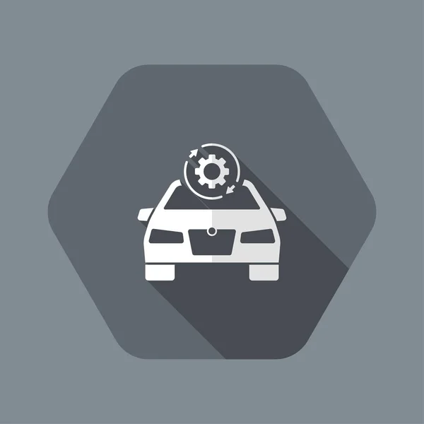 Icono de servicio de motor coche — Vector de stock