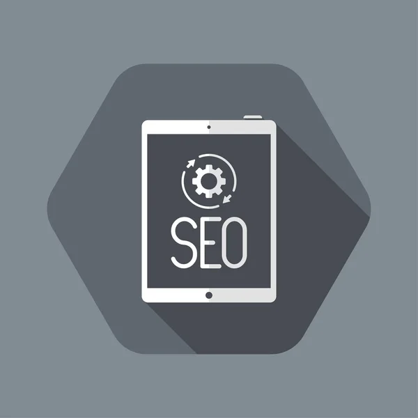 Seo icono de servicios completos — Vector de stock