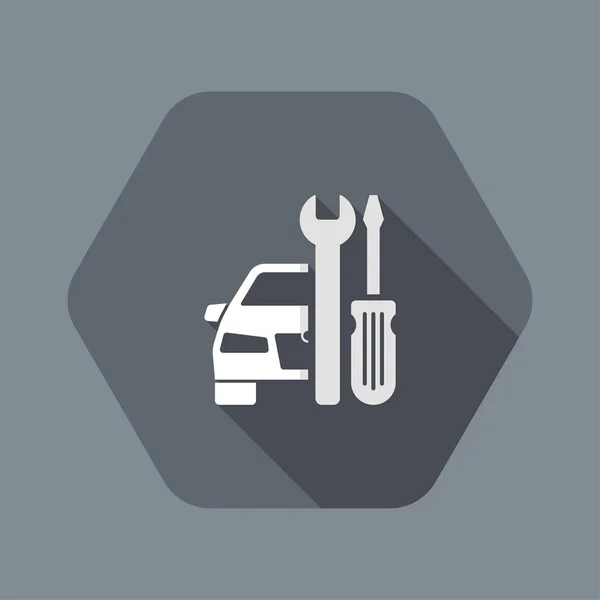 Pictogram voor auto hulp symbool — Stockvector