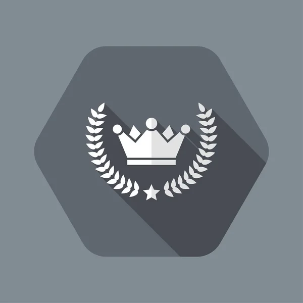 Icono de banner para certificado de alta calidad o promoción premium — Vector de stock