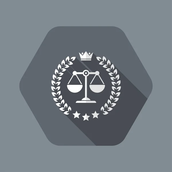 Excelente icono de servicios legales — Archivo Imágenes Vectoriales