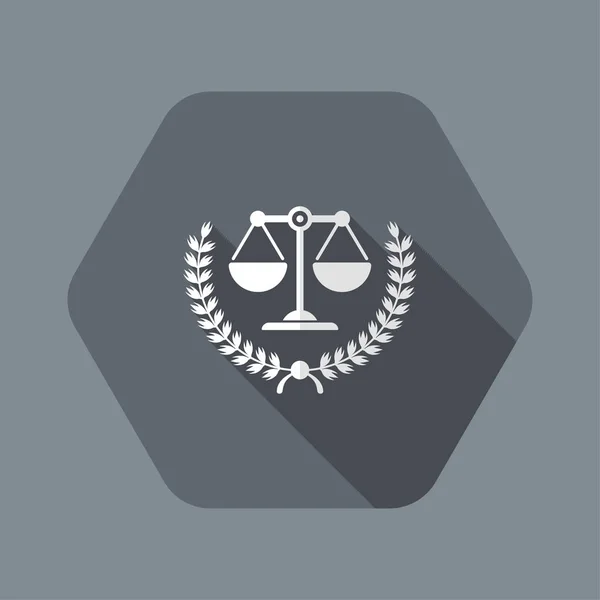 Erstklassige rechtliche Dienstleistungen — Stockvektor