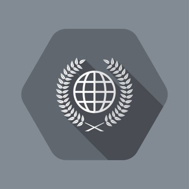 Dünya Ödülü sembolü simgesi