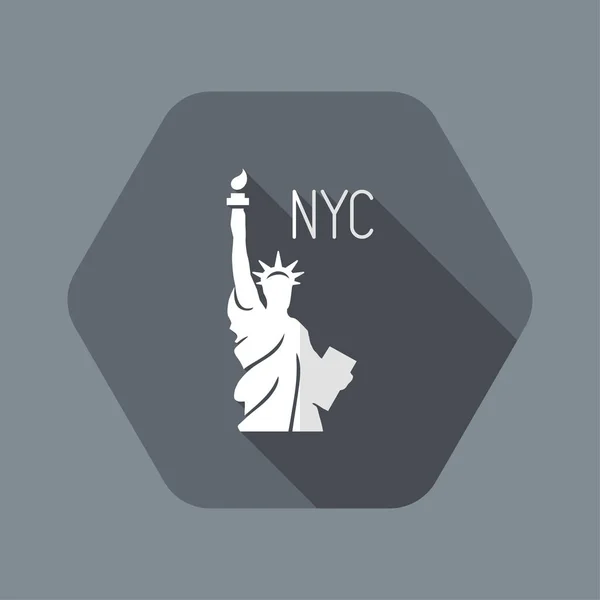 Icona di New York — Vettoriale Stock
