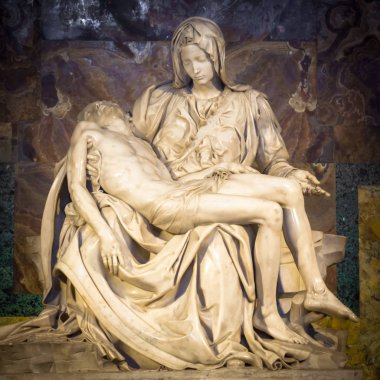 Roma, Vatikan Devleti - 28 Ağustos 2018: (yazık), 1498-1499, St. Peter Bazilikası Roma'da bulunan