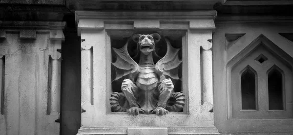 Turim Corso Francia Casa Dei Draghi Palazzo Della Vittoria Von — Fotografia de Stock