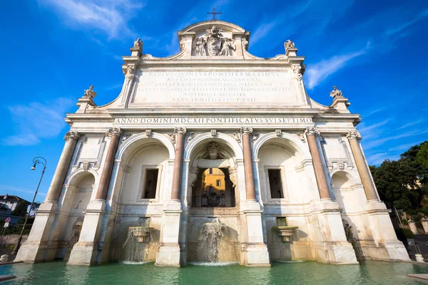Fontana Dell Acqua Paola Also Known Fontanone Big Fountain Monumental — Stock Photo, Image
