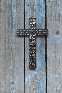 Mavi boyalı yıpranmış ahşap tahta duvar arka plan. Ayrıntılı doku.