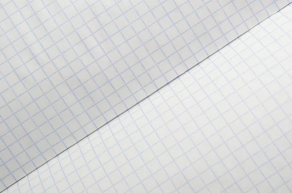 Hoja Cuaderno Una Jaula Textura Fondo Abstracta — Foto de Stock