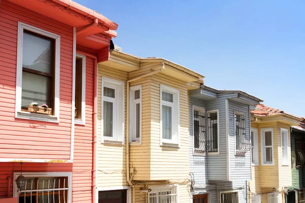 Beautiful Istanbul Houses Kariye Fatih Istanbul — Stock Photo, Image