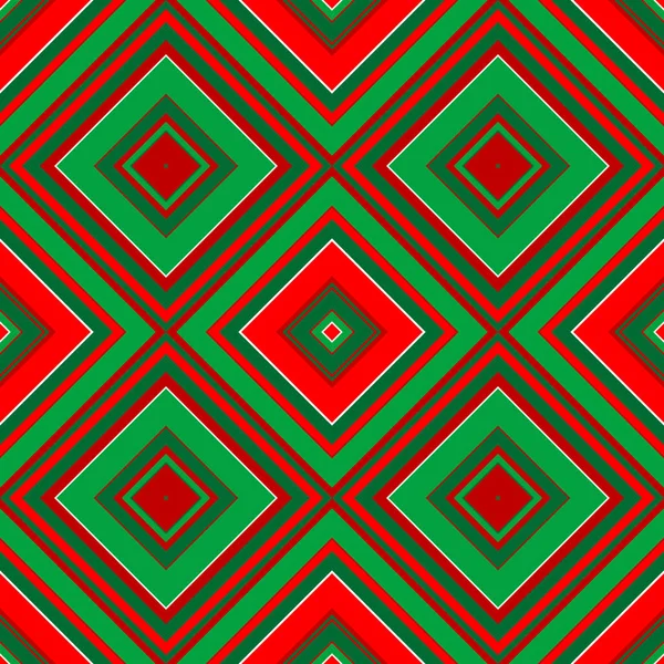 Christmas Geometrical Wrapping Paper — Stock Vector