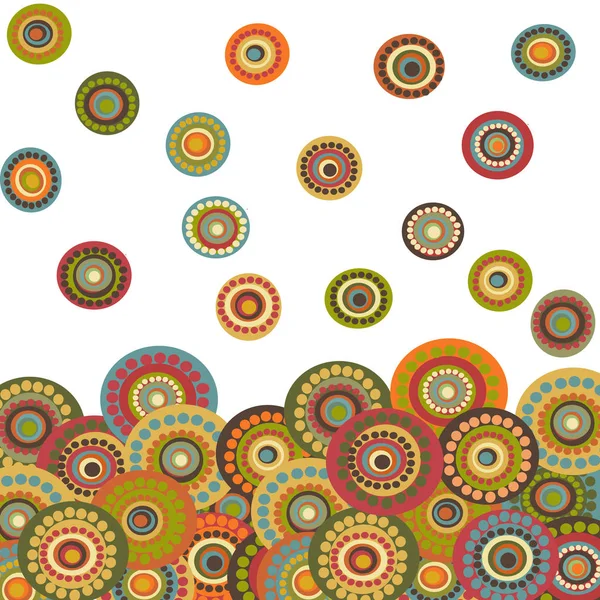 Декоративный Цветочный Узор Печати Бумаге Обоях Тканях Чехлах Текстильных Изделиях — стоковый вектор