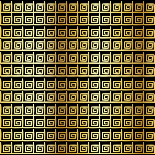 Zlatý geometrický vzor symbolů — Stockový vektor