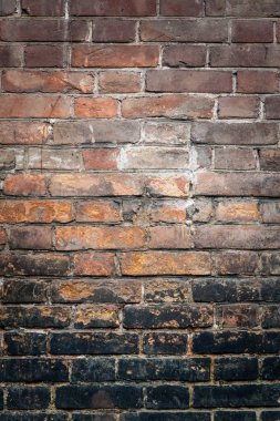 Eski tuğla, duvar parçası