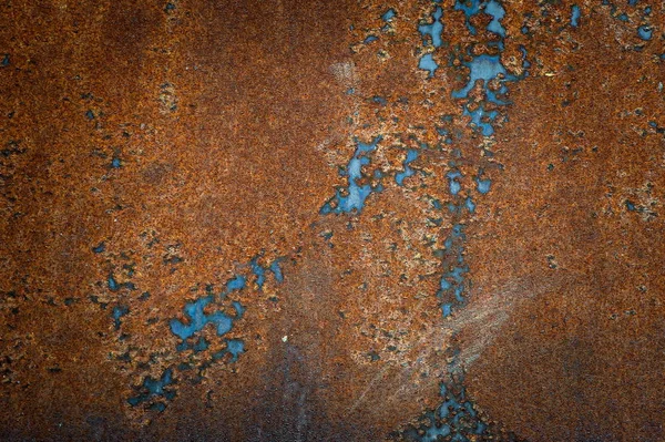 Фрагмент Старого Ржавого Листа Металла — стоковое фото
