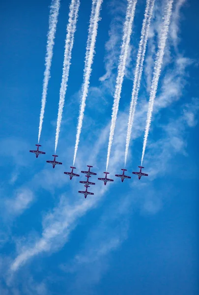 Canadian Snowbirds at Great Pacific Airshow — стокове фото