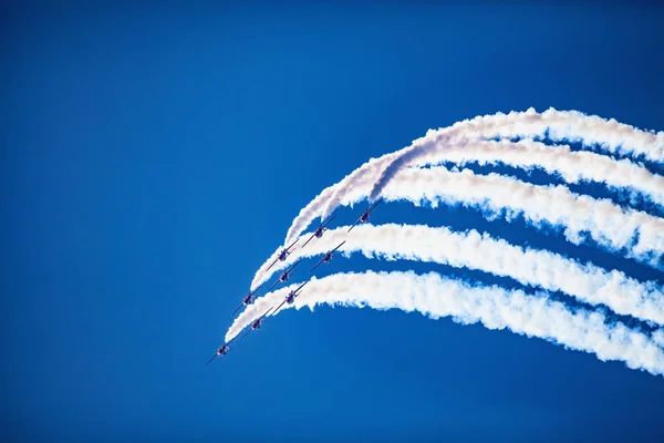 Canadian Snowbirds at Great Pacific Airshow — Stock fotografie