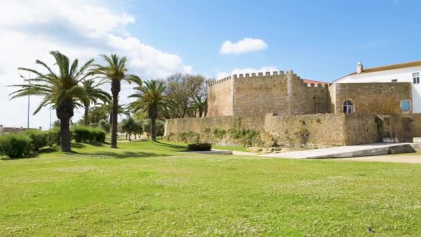 Lagos Portugal Circa Maio 2018 Vista Arco Entrada Castelo Dos — Vídeo de Stock