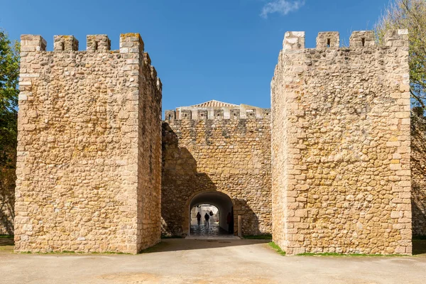 Lagos Portugal Circa Mai 2018 Vue Arche Entrée Château Des — Photo