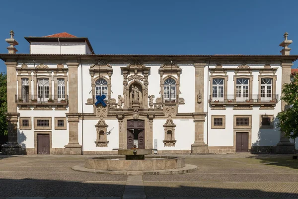 Guimaraes Portogallo Circa Aprile 2018 Architettura Del Centro Storico Guimaraes — Foto Stock