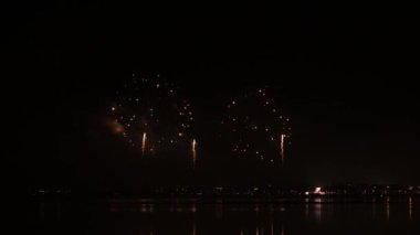 Torreira Torreira - Aveiro, Portekiz, Eylül her yıl olur bir kutlama St Paio havai fişek.