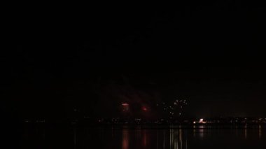 Torreira Torreira - Aveiro, Portekiz, Eylül her yıl olur bir kutlama St Paio havai fişek.