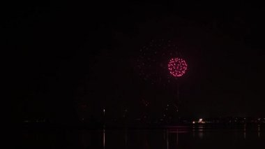 Torreira Torreira - Aveiro, Portekiz, Eylül her yıl olur bir kutlama St Paio havai fişek.