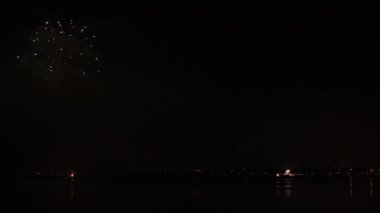 Torreira Torreira - Aveiro, Portekiz, Eylül her yıl olur bir kutlama St Paio havai fişek.