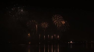 Torreira Torreira - Aveiro, Portekiz, Eylül her yıl olur bir kutlama St Paio havai fişek.