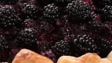 Ev yapımı pasta portre Blackberry'li üzerinde.