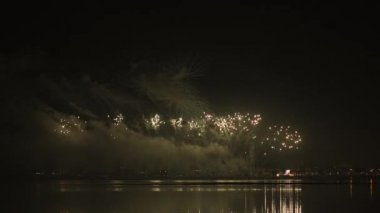 Torreira Torreira - Aveiro, Portekiz, Eylül her yıl olur bir kutlama St Paio havai fişek.