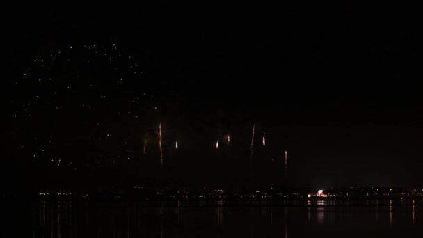 Feux Artifice Paio Torreira Une Célébration Qui Produit Chaque Année — Video