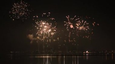 Torreira Torreira - Aveiro, Portekiz, Eylül her yıl olur bir kutlama St Paio havai fişek.