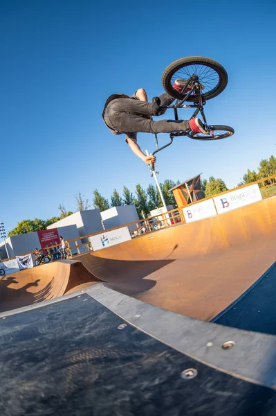 Braga Portugal Octobre 2018 Tom Valderrama Lors Événement Bowl Session — Photo