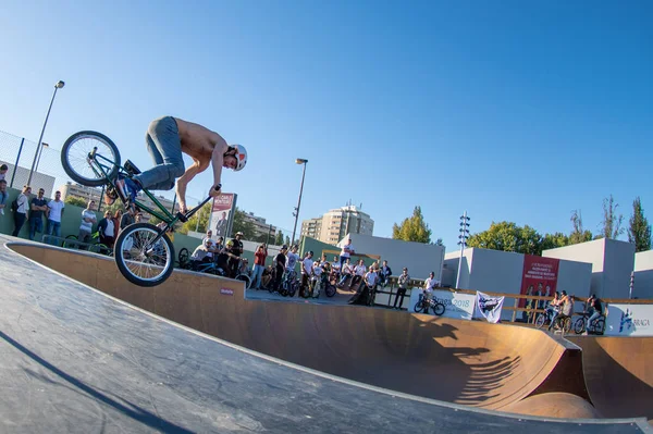 Braga Portugal Octobre 2018 Jnoah Rittivoin Lors Événement Bowl Session — Photo