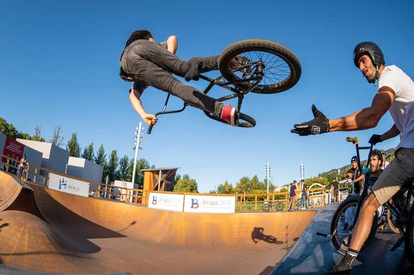 Braga Portugal Oktober 2018 Tom Valderrama Während Der Bowl Session — Stockfoto