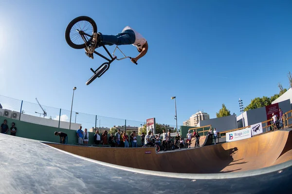 Braga Portugal Octobre 2018 Ieggo Henrique Lors Événement Bowl Session — Photo