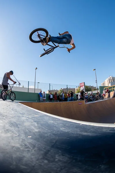 Braga Portogallo Ottobre 2018 Ieggo Henrique Durante Bowl Session Event — Foto Stock