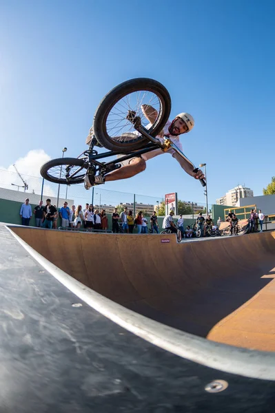 Braga Portugal Octobre 2018 Tiago Castro Lors Événement Bowl Session — Photo