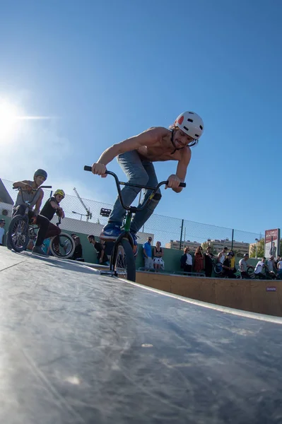 Braga Portugal Octobre 2018 Jnoah Rittivoin Lors Événement Bowl Session — Photo